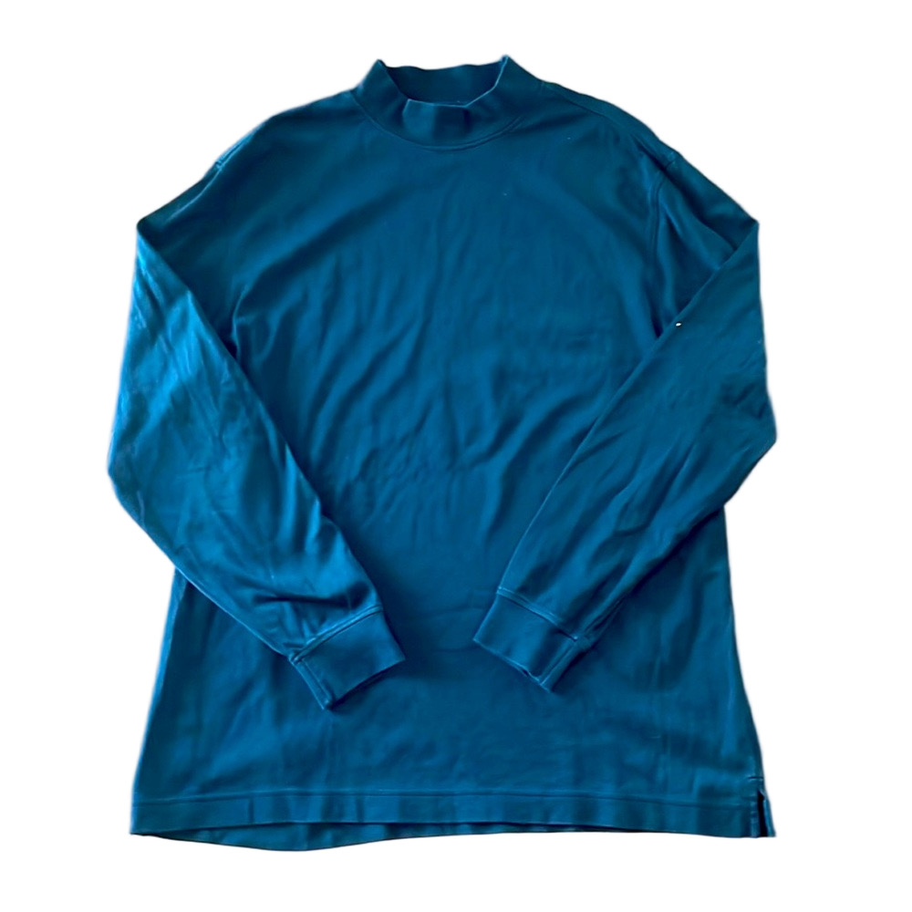 Scott Barber Black light weight mock sweatshirt -XL